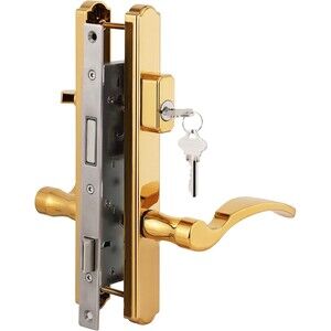 Hinged Patio Door Handle System Filled with Lever Handle Mortise Lock Set Univsl